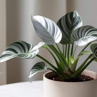 Aglonima silver queen (25 to  30cm H)